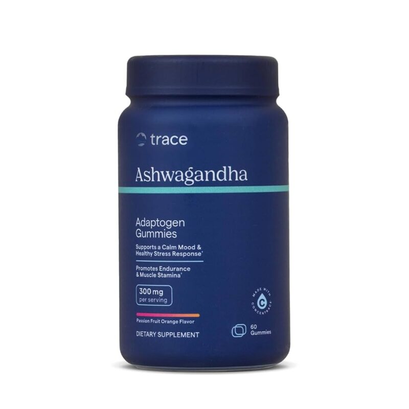 Trace Minerals Ashwagandha GUMMY Passion Fruit Orange