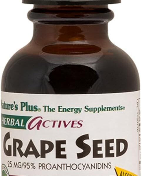 Natures Plus LIQUID GRAPE SEED 25 MG 1 OZ