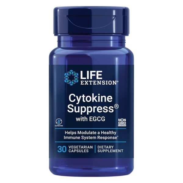 Life Extension Cytokine Suppress® with EGCG 30 vegetarian capsules