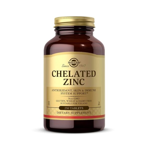 Solgar Chelated Zinc Tablets