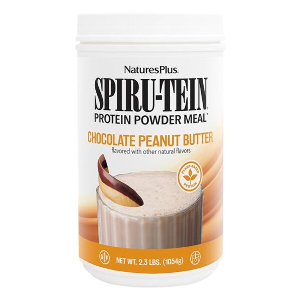 Natures Plus SPIRUTEIN CHOCO PEANUT BUTTER 1.2 LB (K)