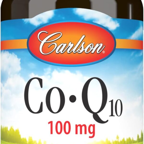 Carlson Laboratories Co-Q-10 100mg 200 Soft Gels