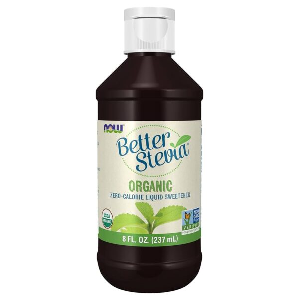 NOW Foods BETTER STEVIA ORGANIC LIQUID 8 OZ