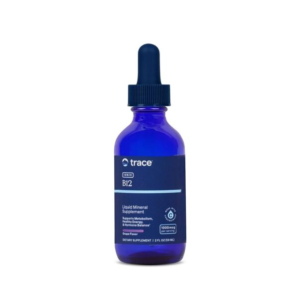 Trace Minerals Ionic B12 LIQUID Grape