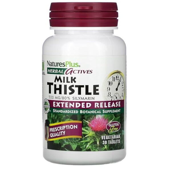 Natures Plus MILK THISTLE E/R 500 MG TAB 30