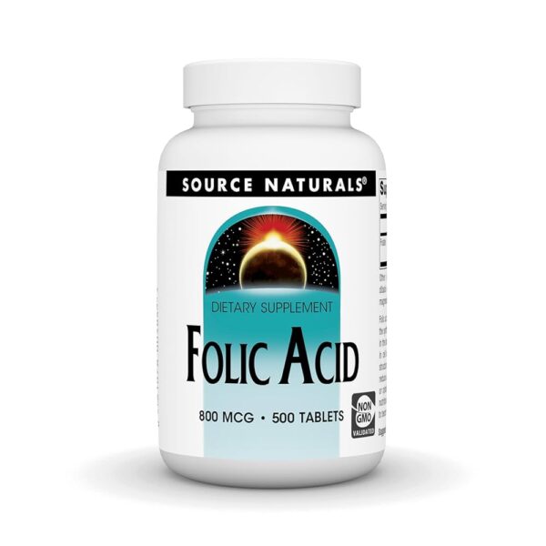 Source Naturals Folic Acid 800 mcg