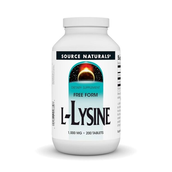 Source Naturals L-Lysine 1000 mg