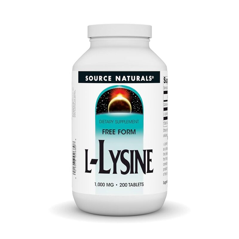 Source Naturals L-Lysine 1000 mg