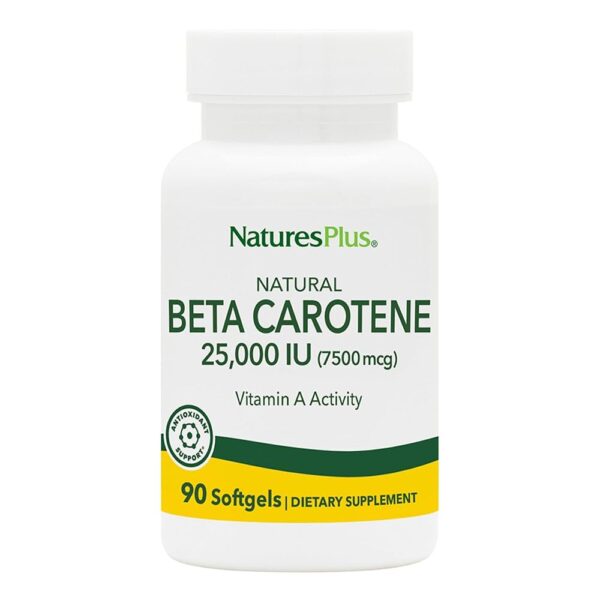 Natures Plus NATURAL BETA CAROTENE SOFTGEL 90