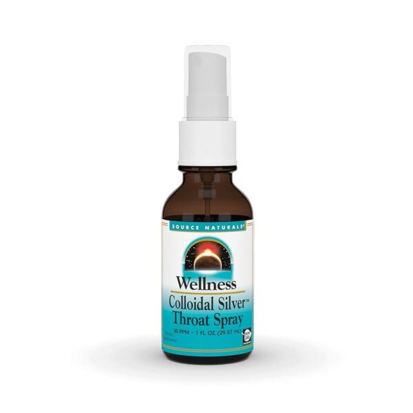 Source Naturals Wellness Colloidal Silver™ Throat Spray 30 ppm