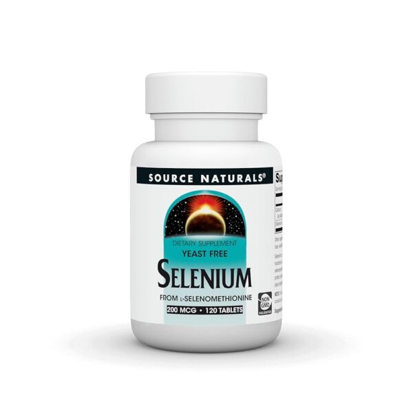 Source Naturals Selenium, Yeast Free 200 mcg