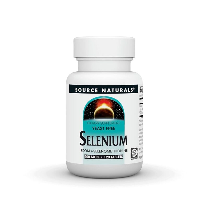 Source Naturals Selenium, Yeast Free 200 mcg