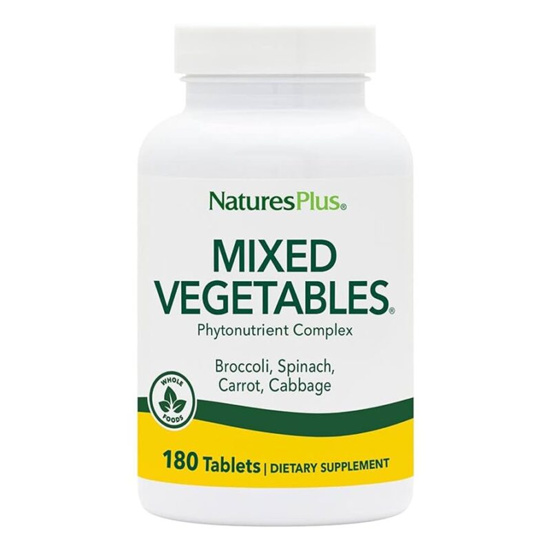 Natures Plus MIXED VEGETABLES TAB 180