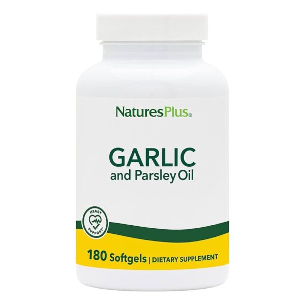 Natures Plus GARLIC & PARSLEY OIL SOFTGEL 180