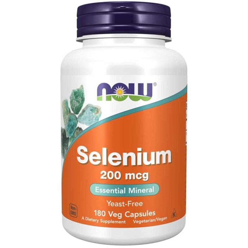 NOW Foods SELENIUM 200mcg 90 VCAPS