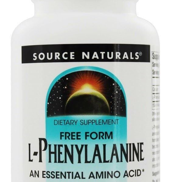 Source Naturals L-Phenylalanine 500 mg