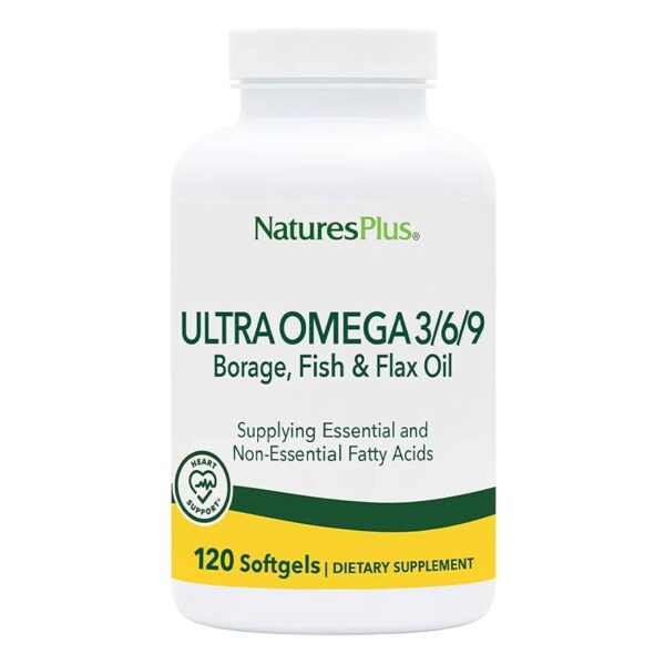 Natures Plus ULTRA OMEGA 3/6/9 1,200 MG S/G 120