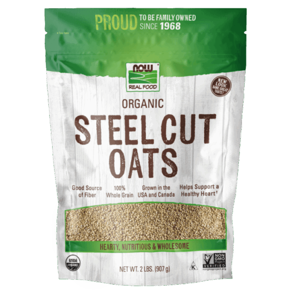 NOW Foods STEEL CUT OATS ORG 2 LB