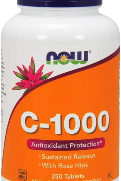 NOW Foods C-1000 RH SR 250 TABS