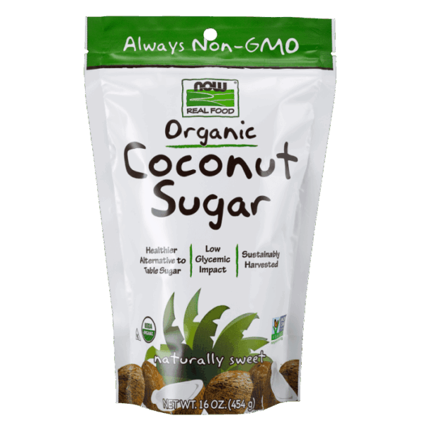NOW Foods COCONUT SUGAR ORGANIC 16 OZ