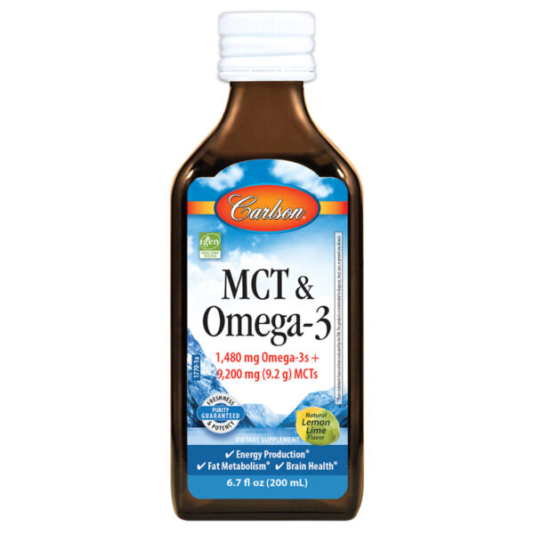 Carlson Laboratories MCT & Omega-3 200 mL