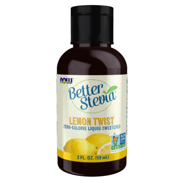 NOW Foods BETTER STEVIA LEMON TWIST LIQ 2 OZ