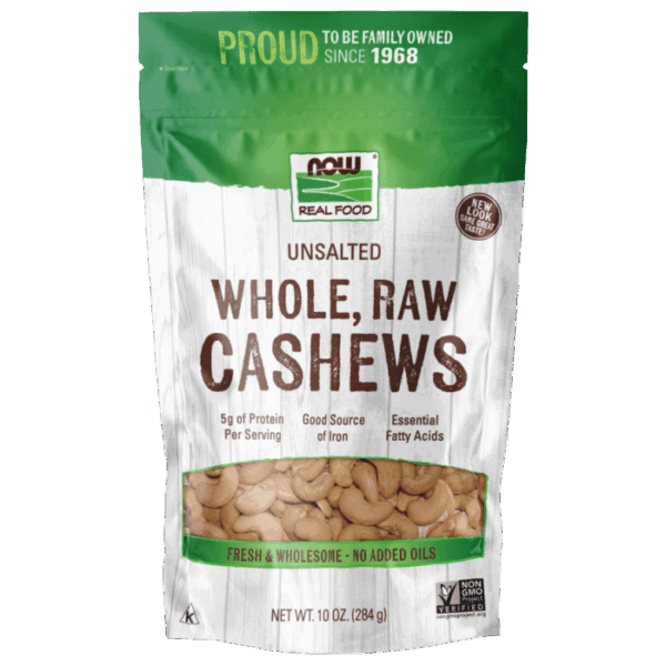 NOW Foods CASHEWS RAW 10 OZ