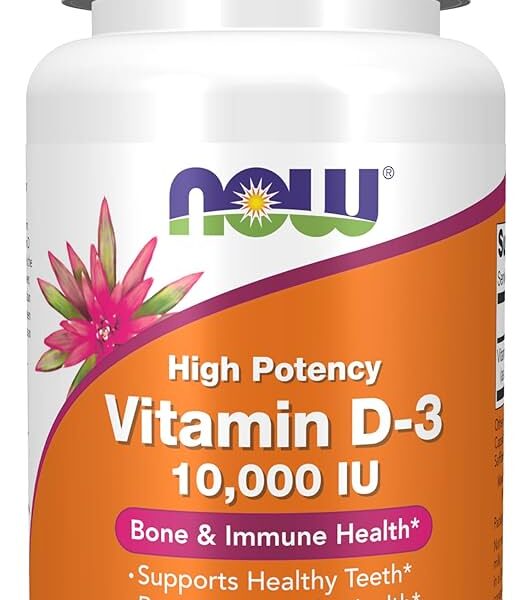 NOW Foods VIT D-3 10,000 IU 120 SGELS