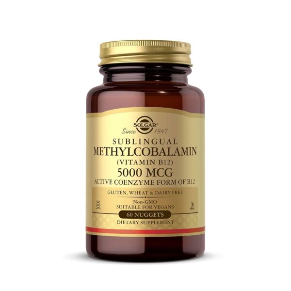 Solgar Methylcobalamin (Vitamin B12) 5000 mcg Nuggets