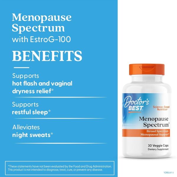 Doctor's Best Menopause Spectrum® with EstroG-100®