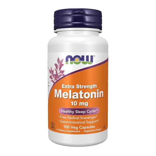 NOW Foods MELATONIN 10 MG 100 VCAPS