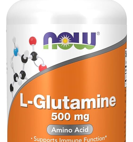 NOW Foods L-GLUTAMINE 500mg 120 VCAPS
