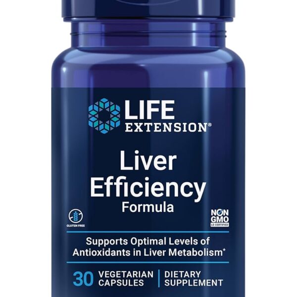Life Extension Liver Efficiency Formula 30 vegetarian capsules