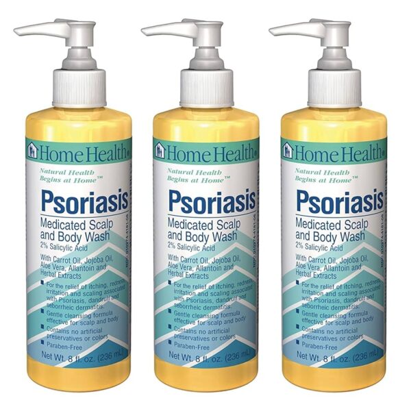 Home Health Psoriasis  Medicated  Scalp & Body Wash