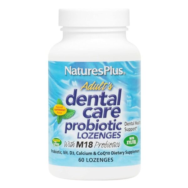 Natures Plus DENTAL CARE PROBIOTIC LOZENGE 60