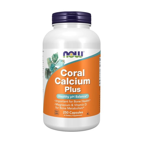 NOW Foods CORAL CALCIUM PLUS MAG 250 VCAPS