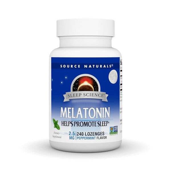 Source Naturals Sleep Science® Melatonin 2.5 mg Peppermint