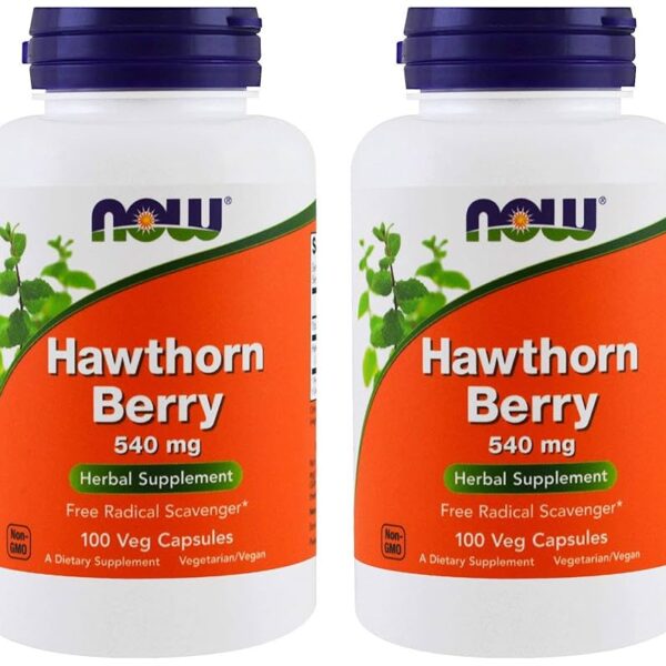 NOW Foods HAWTHORN BERRY 540mg 100 VCAPS