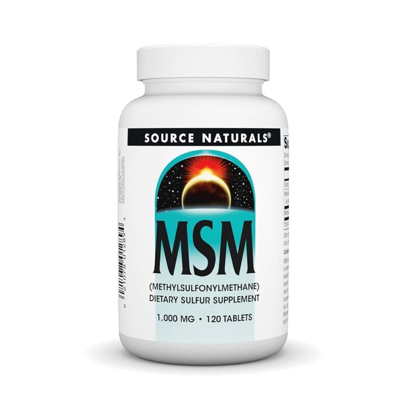 Source Naturals MSM with Vitamin C 1000 mg