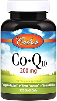 Carlson Laboratories Co-Q-10 200mg 30 Soft Gels