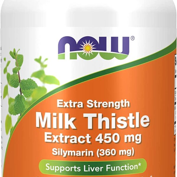 NOW Foods SILYMARIN MILK THISTLE 450mg 120 SGELS