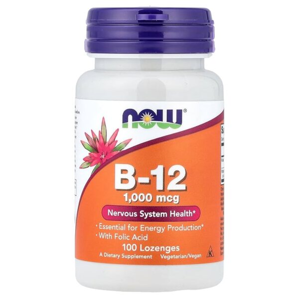 NOW Foods B-12 1000mcg 100 LOZ