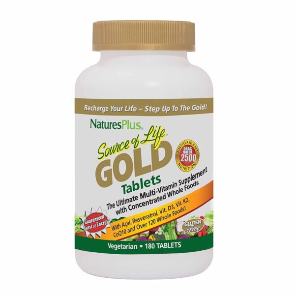 Natures Plus SOURCE OF LIFE GOLD M/T 180