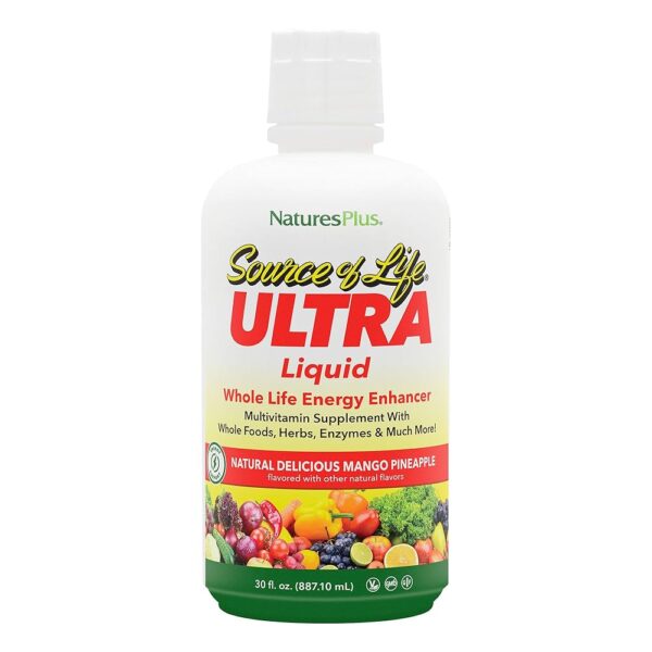 Natures Plus ULTRA SOURCE OF LIFE LIQUID 30 OZ