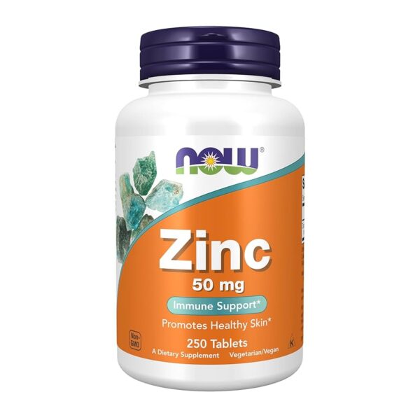 NOW Foods ZINC GLUCONATE 50mg 250 TABS