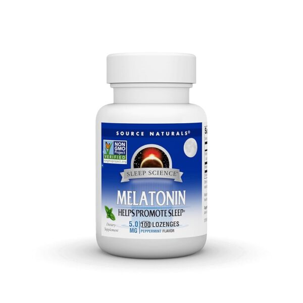 Source Naturals Sleep Science® Melatonin 5 mg Peppermint