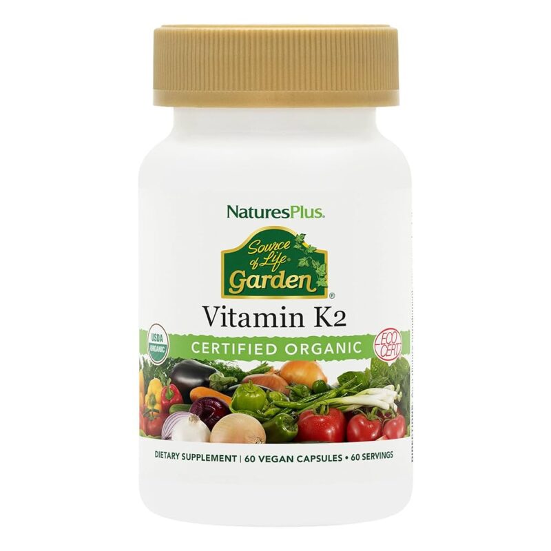 Natures Plus SOL GARDEN VIT K2 120 MCG CAP 60