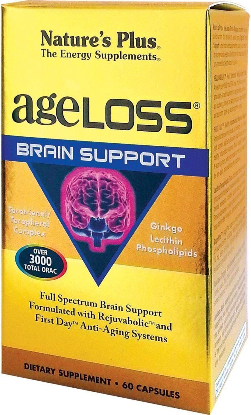 Natures Plus AGELOSS BRAIN SUPPORT VCAP 60