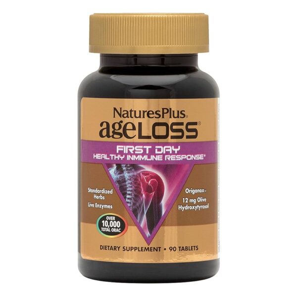 Natures Plus AGELOSS FIRST DAY IMMUNE RESPONSE TAB 90