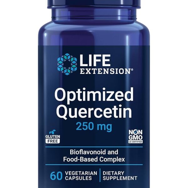 Life Extension Optimized Quercetin 250 mg, 60 vegetarian capsules